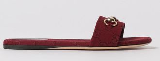 Gucci Mules Horsebit Gucci in canvas con monogram GG jacquard