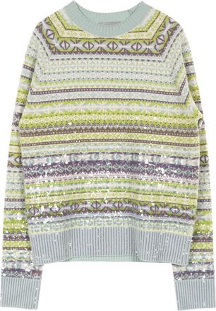 Dior Maglione a rombi anni 2010 - Blu