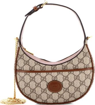 Gucci Borsa passepartout GG mini - Marrone