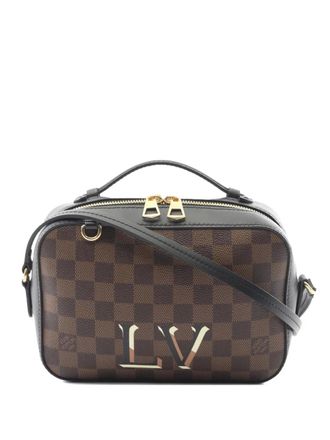 Louis Vuitton 2019 Damier Ebene Santa Monica satchel - Brown