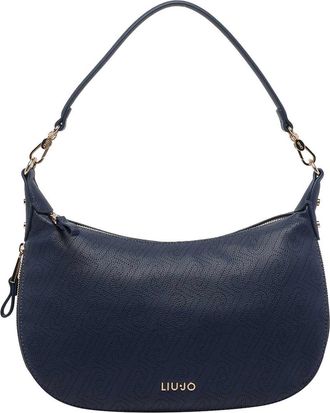 Liu Jo Blue Logo Shoulder Bag