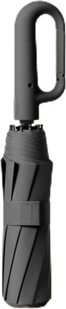 Generic Windproof Automatic Folding Travel Umbrella With Hook Handle,One-Click Automatic Open And Close,Compact And Portable Folding Umbrella For Outdoor Use.