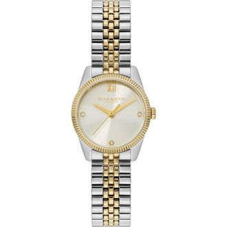 Olivia Burton Highbury Quartz Bracelet Watch, 25mm in Ivory at Nordstrom