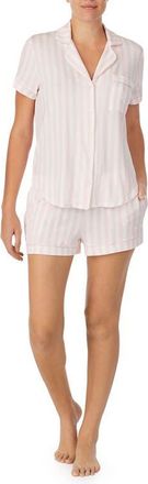 Kate Spade New York print short pajamas in Pink/White at Nordstrom, Size X-Small