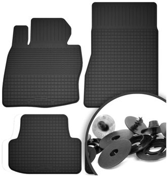 OEM Alfombrillas De Goma + Topes Para: Bmw X6 F16 Suv (2014-2020)