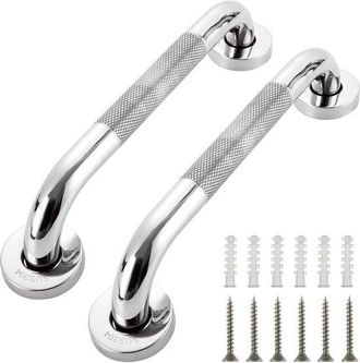 OEM Barandillas De Pared (paquete De 2) - Barandillas Antideslizantes De 30 Cm, Dise&ntilde;adas Para Personas Mayores - Barandillas De Seguridad De Acero Inoxid