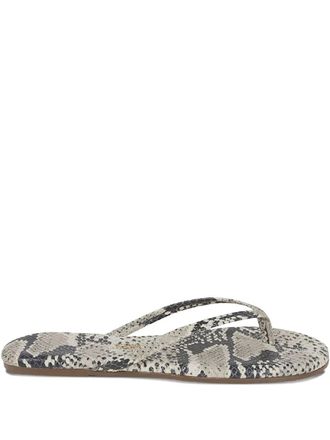 Tkees Flip Flops Printed Phyton