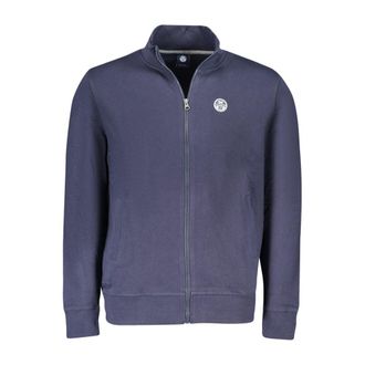 North Sails Blue Cotton Mens Mens Sweatshirt