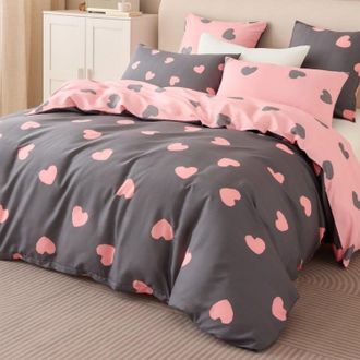 OEM Juego De S&aacute;banas Para Cama De Matrimonio - Funda N&oacute;rdica 220x240 Cm Y 2 Fundas De Almohada 65x65 Cm - Microfibra - Uso Dom&eacute;stico - 1 Unidad