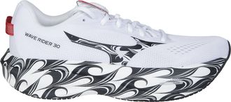 Mizuno Wave Rider 30 Disclosure White Black Sneakers
