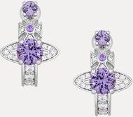 Vivienne Westwood Maitena Earrings Silver Cubic Zirconia Women