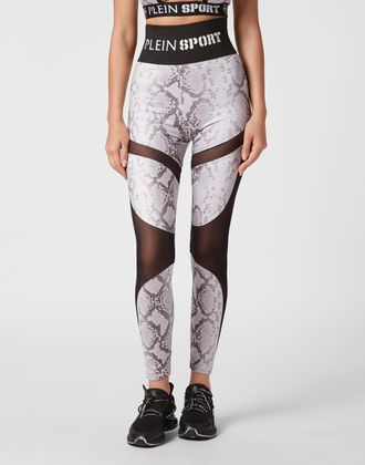 Plein Sport Sport Leggings Python