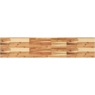 vidaXL Estante Flotante Madera Acacia Maciza Acabado Aceite 120x30x4cm Vidaxl