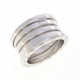 Bulgari White Gold White Gold (18K) Band Ring (Pre-Owned)