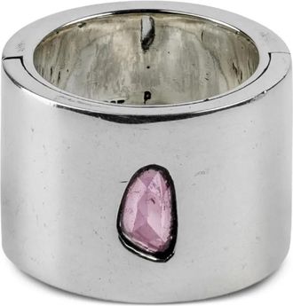 Parts Of Four sterling silver Sistema sapphire ring
