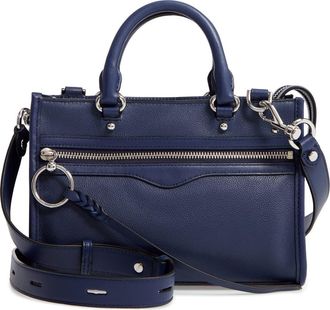 Rebecca Minkoff Micro Bedford Leather Satchel in Twilight at Nordstrom Rack
