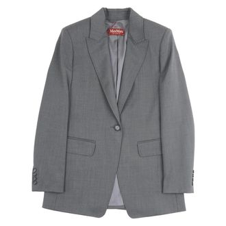 Max Mara Blazers, female, Gray, Size: S Farad Blazer