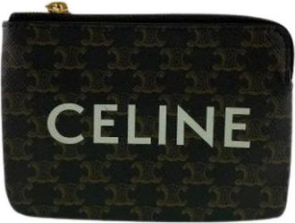 Celine Pre-owned Portemonnee / Muntenhouder - Dames - Vintage Clutch - Bruin - ONE Size - Vintage