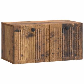 vidaXL Mueble Para Tv De Pared Madera Envejecida 59,5 X 31 X 30 Cm Vidaxl