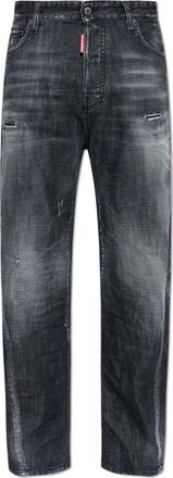 Dsquared2 Loose Twst Jeans - Heren - Regular Fit Jeans - Zwart - S - Katoen - Jeans