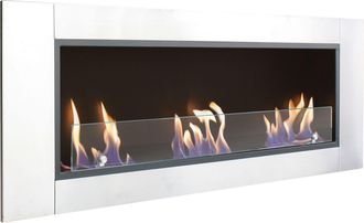 Purline Purline - Chimenea De Etanol De Grandes Dimensiones Y 3 Quemadores