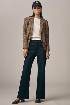 Paige Anessa High-Rise Wide-Leg Jeans