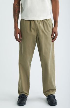 Obey Theo Easy Pants in Mermaid Faded Wash at Nordstrom, Size Xx-Large