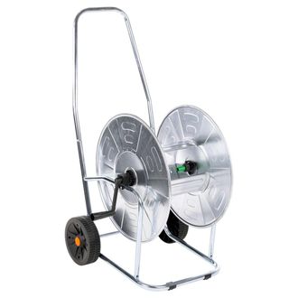 vidaXL Vidaxl - Carrito Carrete Para Manguera De 80 M 3/4 Acero