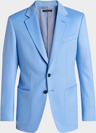 Tom Ford Men & apos;s Worsted Cashmere Two-Button Blazer