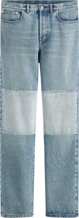 Dior LONG REGULAR FIT JEANS IN BLUE COTTON TWILL - Christian Dior - Man