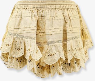 Isabel Marant Shorts Puria in cotone organico - MARANT ETOILE - gender_Woman