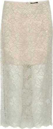 Rotate Rotate Birger Christensen, Dames, Rokken, Grijs, Maat: M Leer