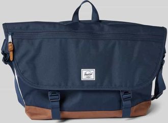 Herschel Tasche mit Label-Patch Modell Cove Messenger in Marine, Gr&ouml;&szlig;e 1