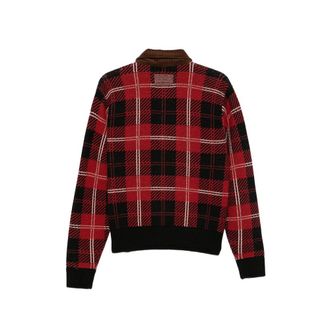 Guest In Residence Tartan Jacket - Red