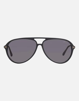 Tom Ford Mens Tom Ford Ft0909 02D Samson Matte Black Sunglasses - Size: ONE size
