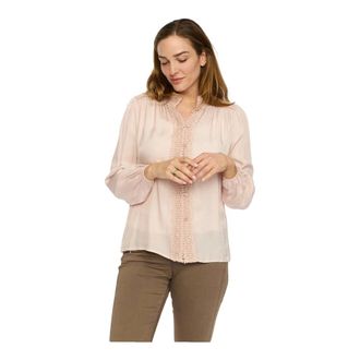 2-Biz Dames, Blouses & Shirts, Roze, Maat: L