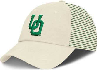 Nike Oregon Denim Club Nike Mens College Adjustable Hat in White | NC2H11KUOV-0Y0
