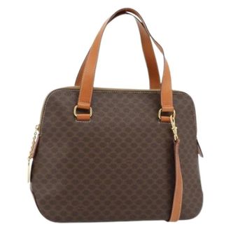 Celine Pre-owned Handbags, female, Brown, Size: ONE SIZE Pre-owned Vintage Hand Bag