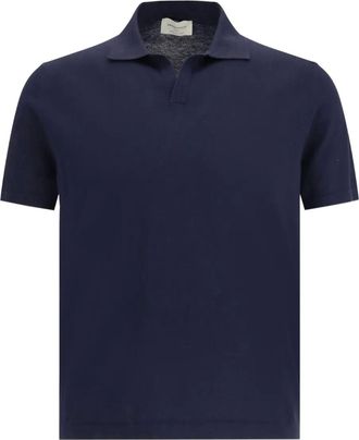Brooksfield T-shirt con colletto polo - Blu
