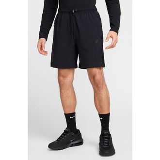 Nike Sportswear Tech Woven Shorts in 010 Black/black at Nordstrom, Size Xx-Large