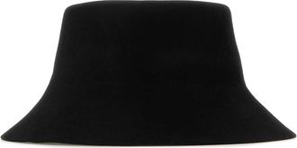 Helen Kaminski Womens Petra Merino Wool Bucket Hat Black