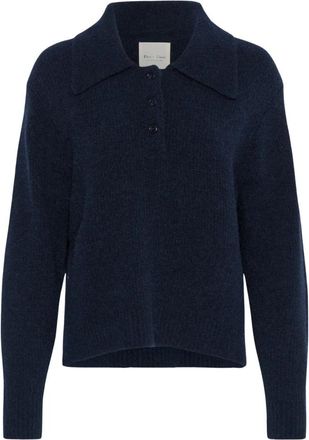 Part Two Gebreide kleding - Dames - Polos - Blauw - L - Tops