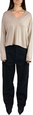 Sundry Cargo Pants In Black