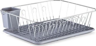 ZELLER Escurreplatos Gris 45,5 X 35 Cm Elegante