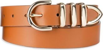 Cole Haan Triple Keeper Belt in Tan at Nordstrom, Size X-Large