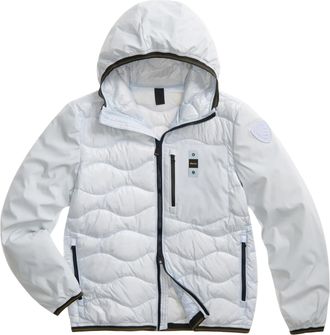 Blauer Quilted Down-Insulated Jacket With Padded Design And Hood