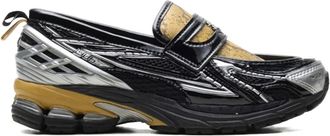 New Balance x Ganni Sneakers 1906L con stampa serpente - Nero