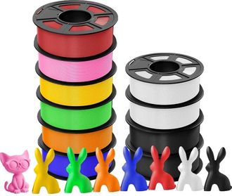 OEM Filamento Para Impresi&oacute;n 3d, Pla Meta, Alta Fluidez, Hsplaplus 10mix1