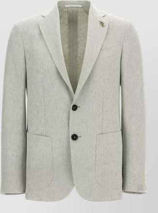 Pal Zileri linen blend brera blazer