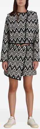 BOSS Minigonna asimmetrica Tijaca - Nero